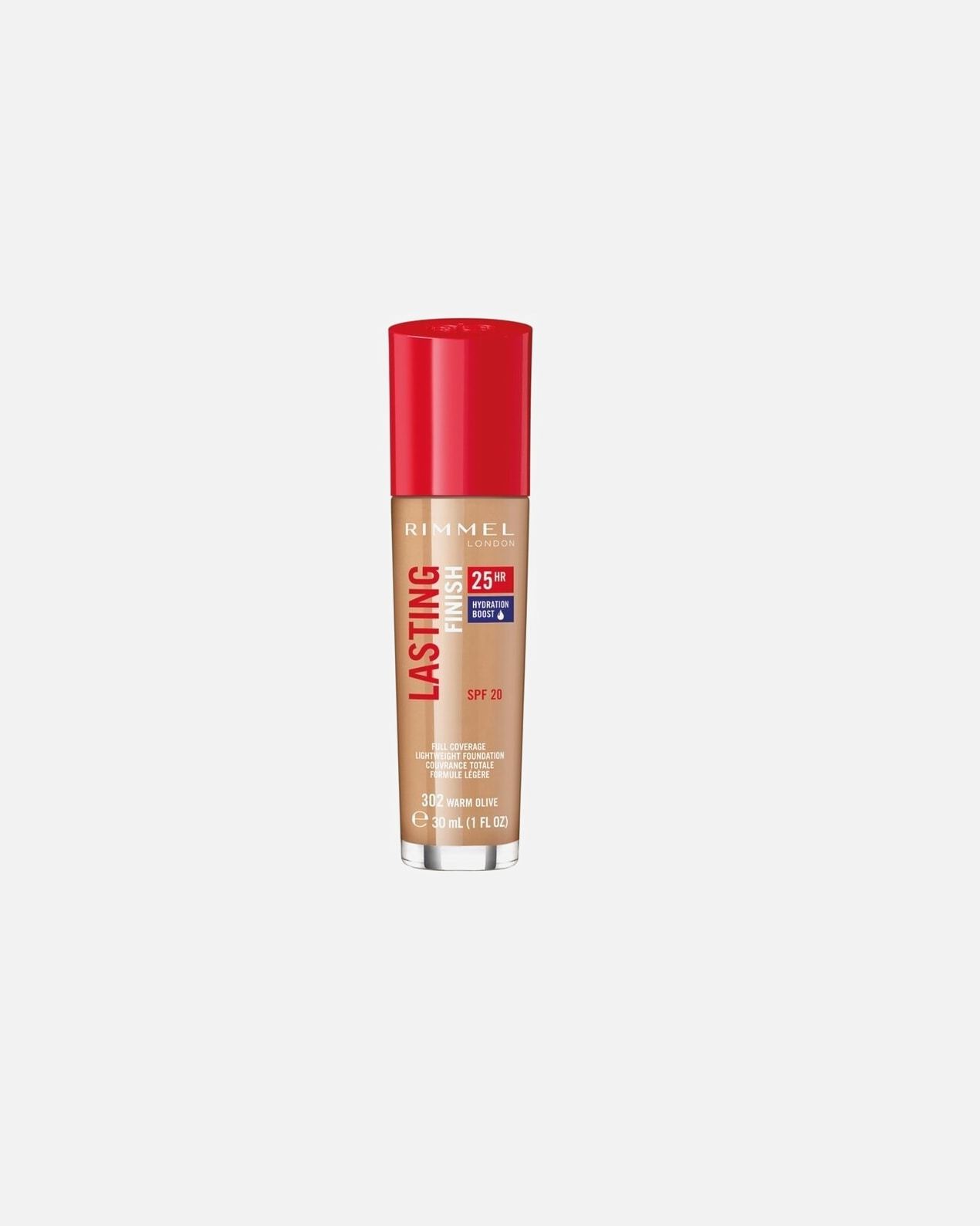 „Rimmel London Foundation Lasting Finish 25HR“ makiažo pagrindas, 30 ml