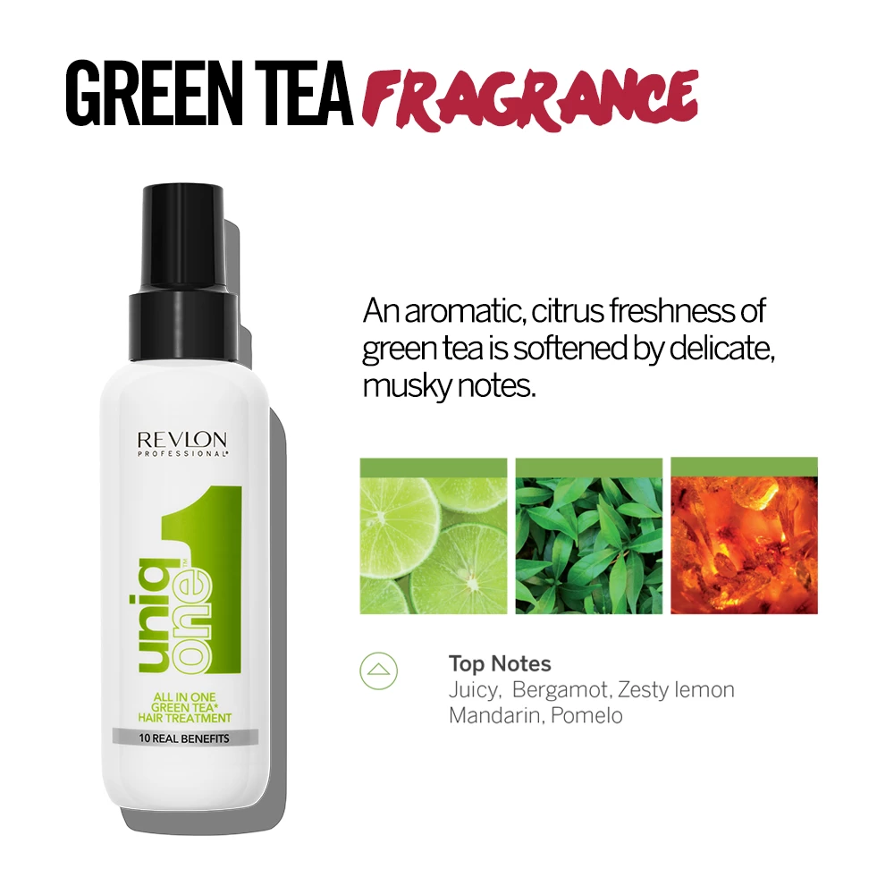 Tratament pentru păr cu ceai verde 150 ml - UniqOne