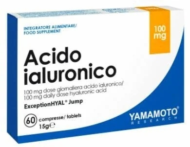 YAMAMOTO RESEARCH Yamamoto R Ácido Hialurônico 60 Comprimidos para Articulações e Pele