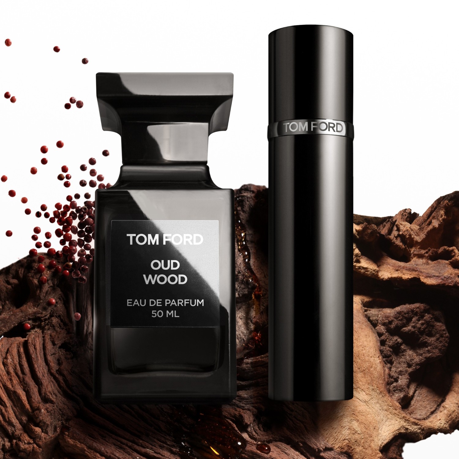 TOM FORD Parfum Private Blend Fragancias Oud Wood Eau de Parfum - 10 ml
