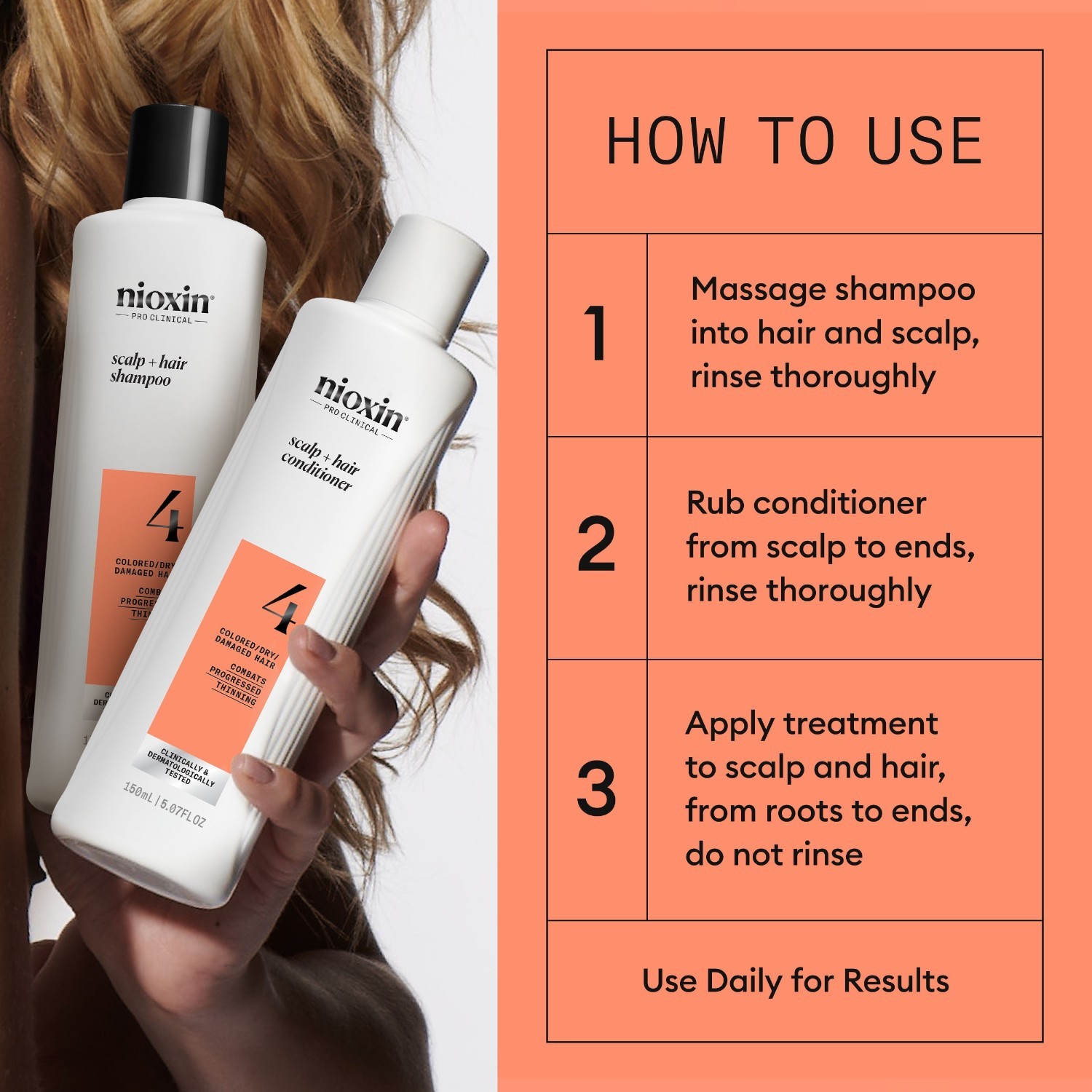 Nioxin Hair Care System 4 Test Set - 1 komad