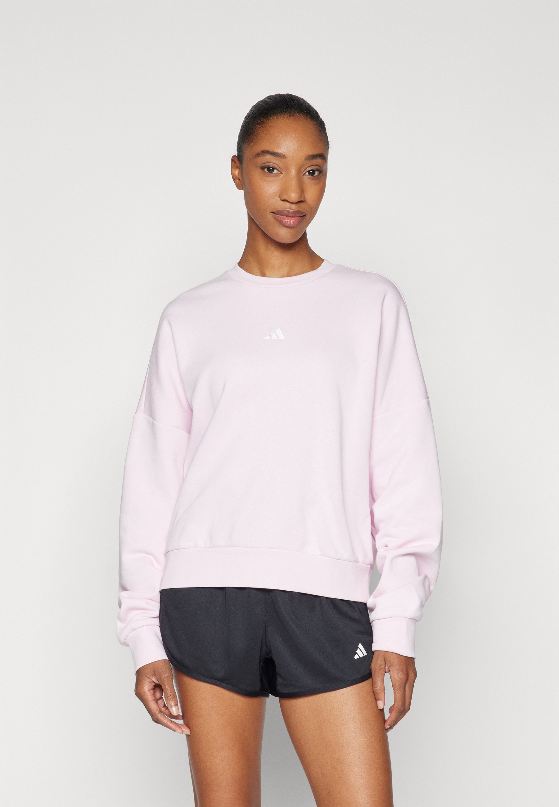 adidas Sportswear Sweatshirt - transparant roze/wit