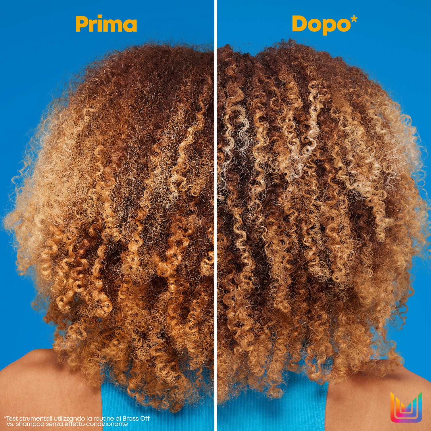 Total Results Brass Off Blue Shampoo - Shampoo Protezione Colore