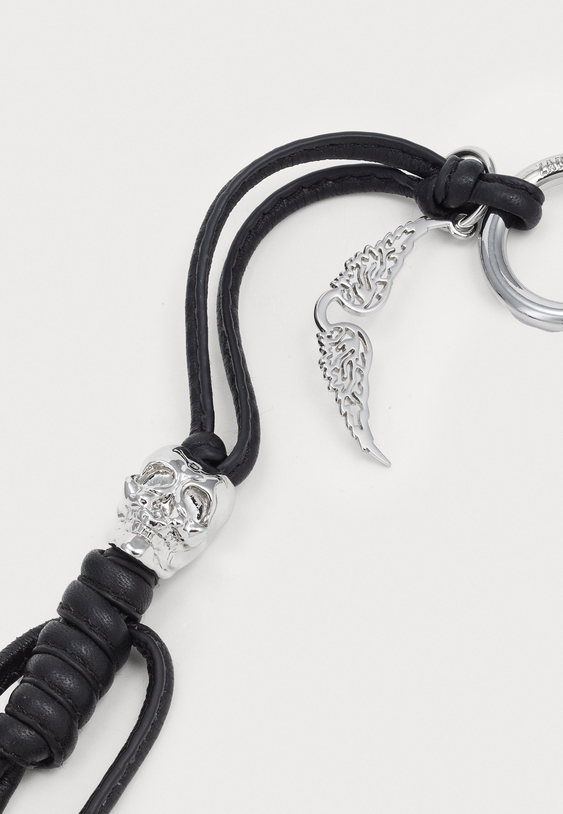 Zadig & Voltaire Skull sleutelhanger glad - Sleutelhanger - zwart