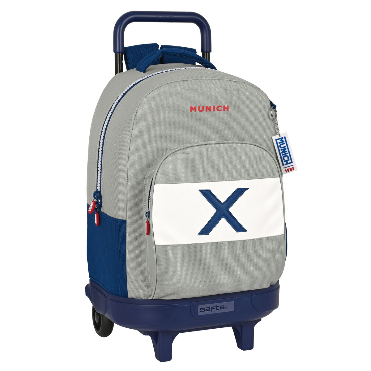 Mochila escolar com rodas da Munich College