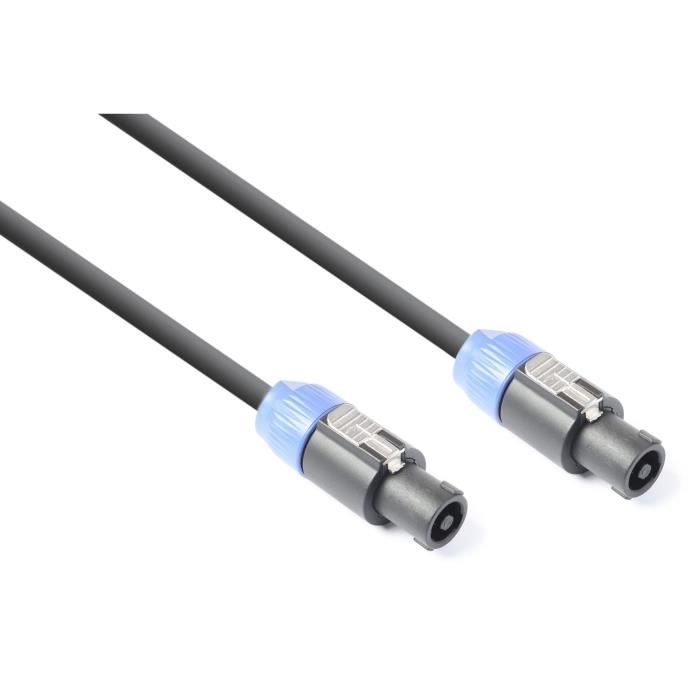 Kit de Sistema de Som para DJ - POWER DYNAMICS - PDA-B500 - Sistema Completo - 2 Cabos de 5m - Com Fio