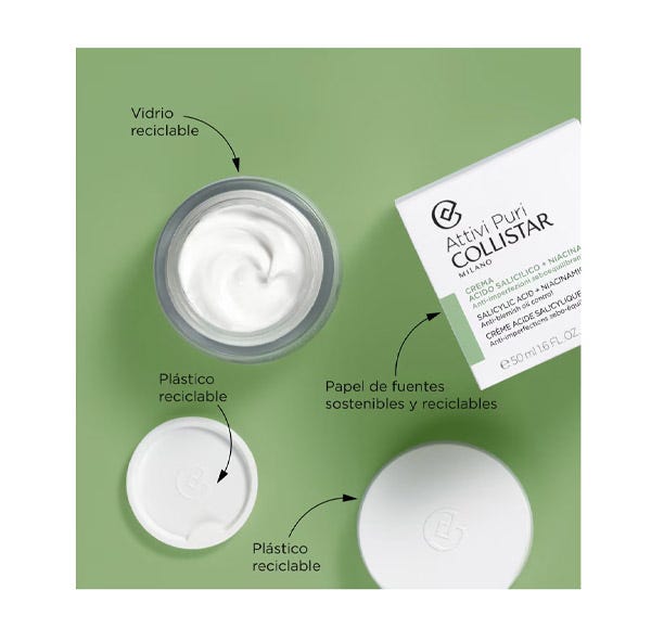 Cremă Pure Actives cu acid salicilic și niacinamidă | 50 ml