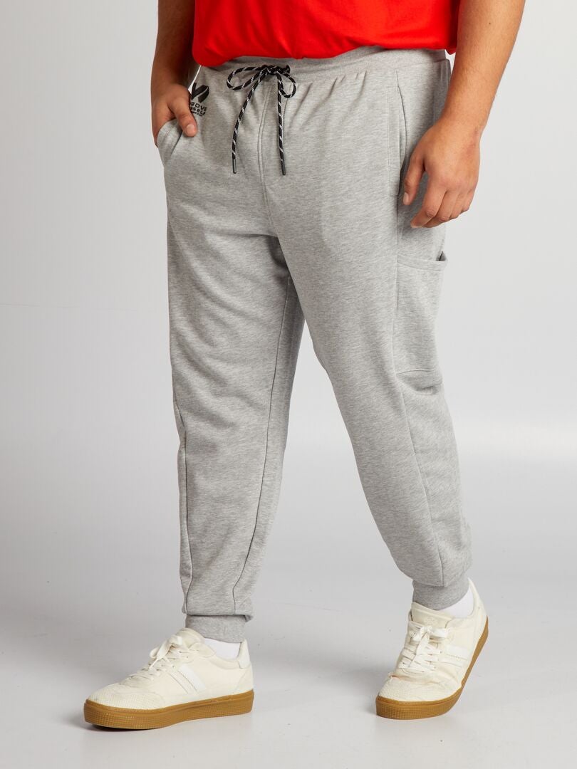 Calça de moletom French Terry - CINZA