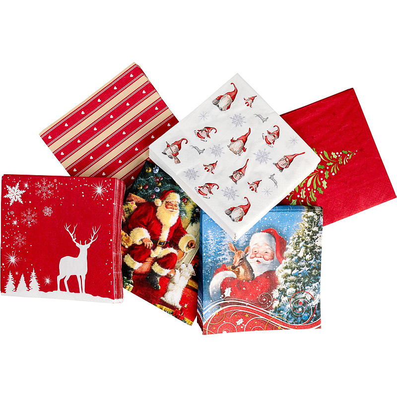 Vie Eco Servetter 20-pack 33x33 cm Julmotiv