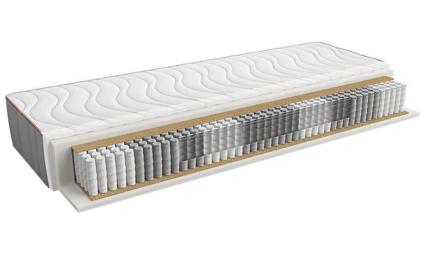 Materac sprężynowy multipocket Fabus 90x200 H3