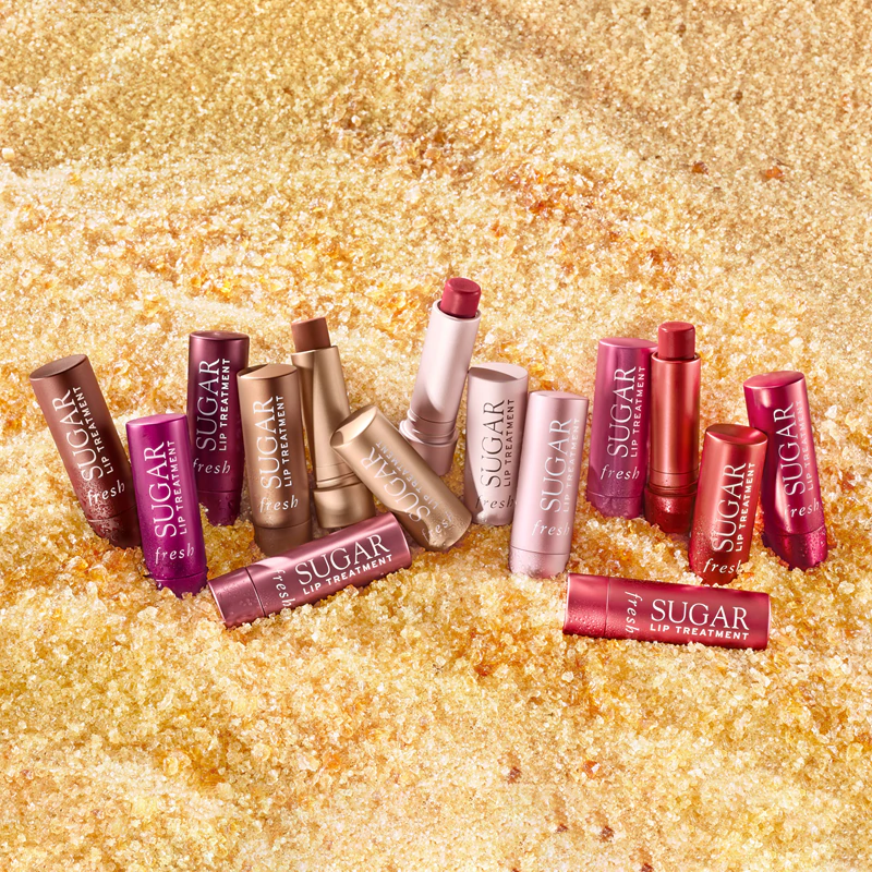 Fresh Sugar getinte lippenbalsem, hydraterende lippenbalsem.