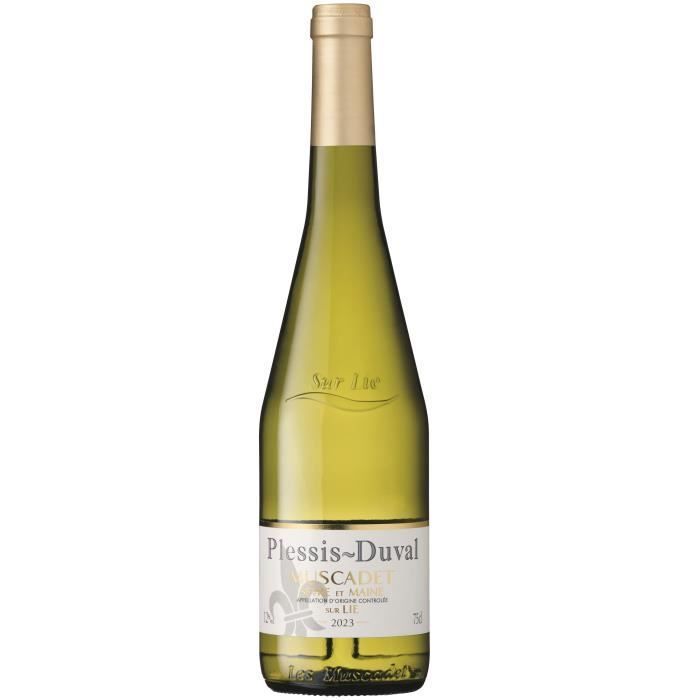 Plessis-Duval Muscadet Sèvre et Maine sur Lie - Vin blanc de Loire 2023 x6