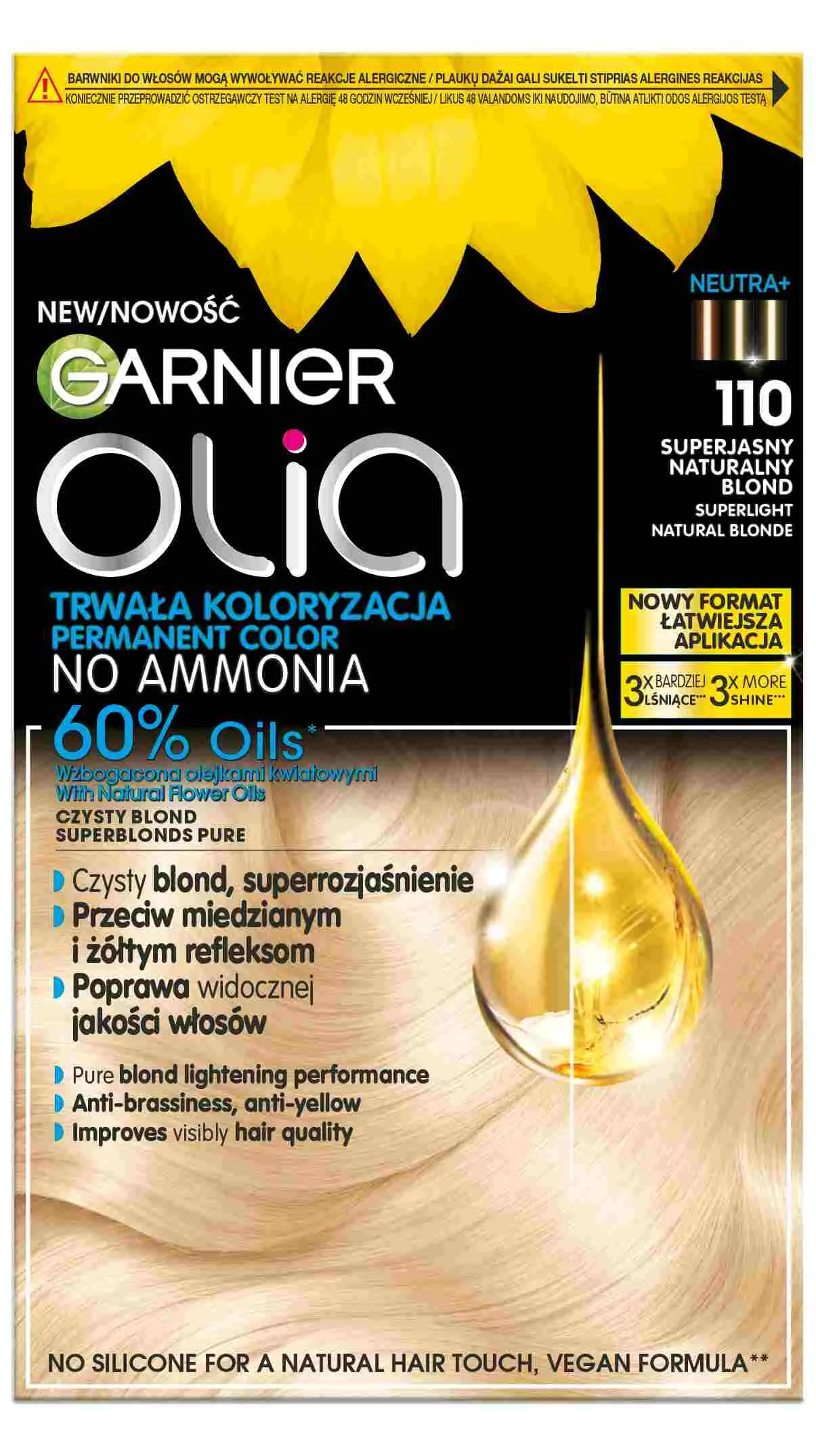 Garnier Olia Farba do włosów 110 Superlightener