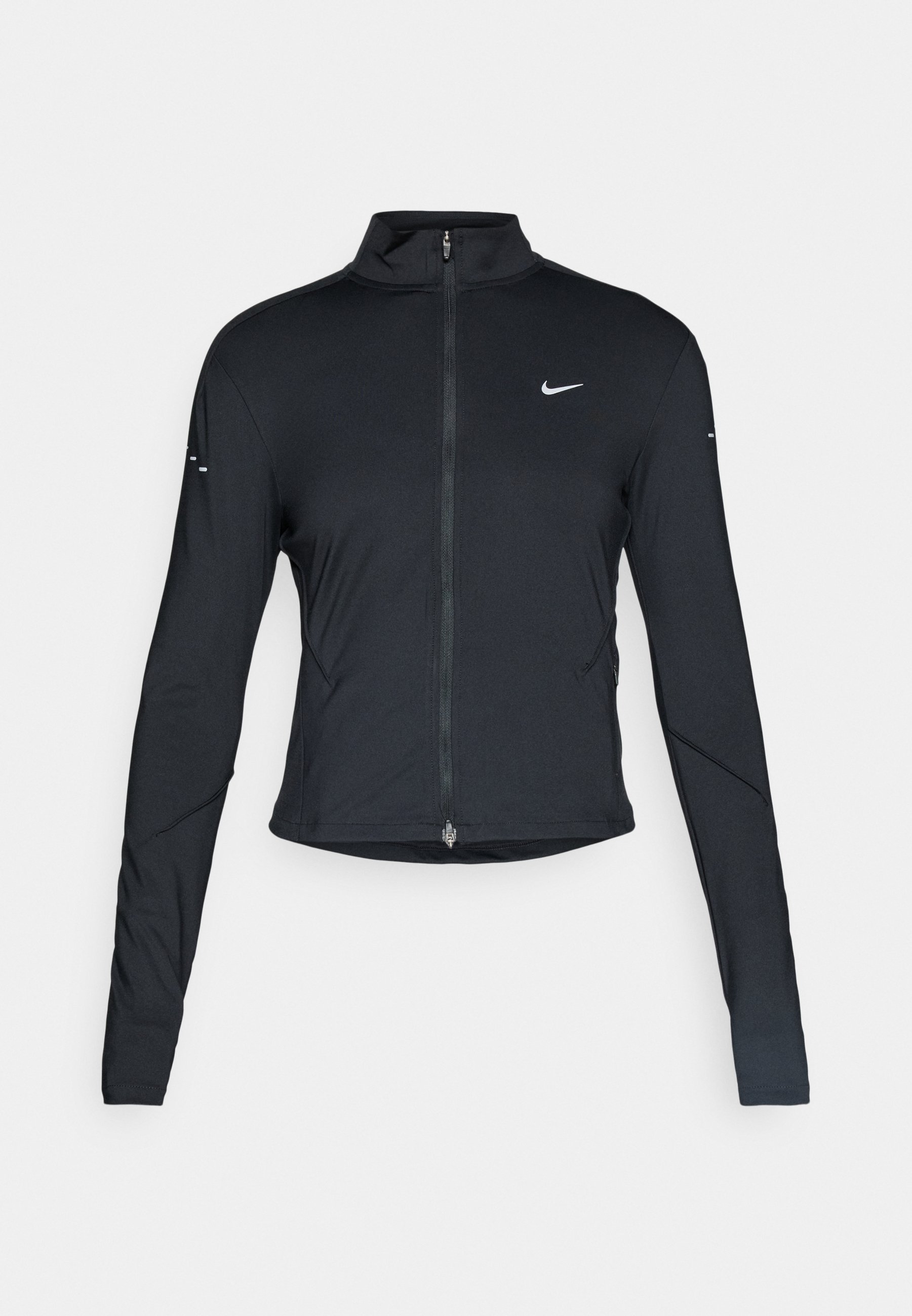 Nike Performance SWIFT - Laufjacke - schwarz/reflektierend silberfarben