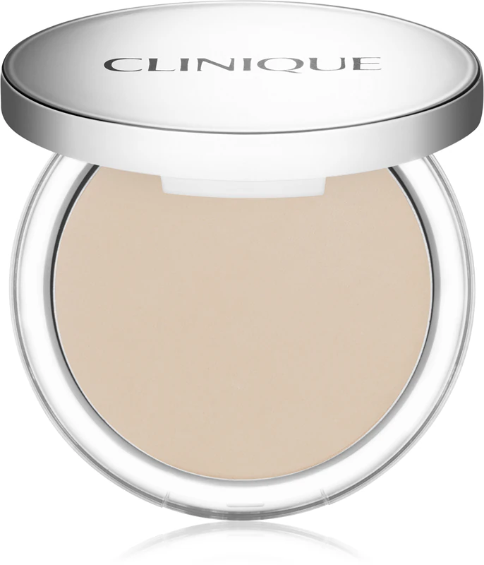 Pó compacto matificante Stay-Matte Sheer da Clinique para pele oleosa.