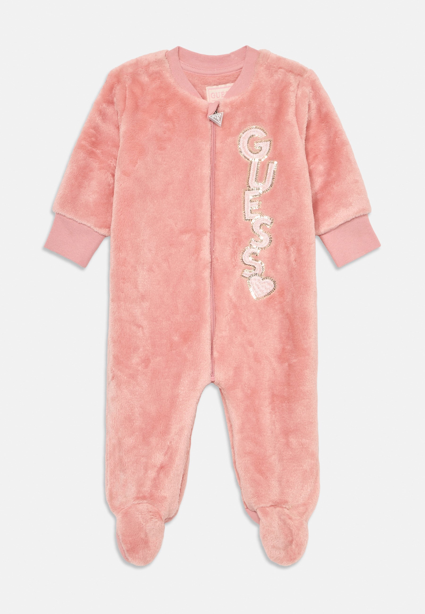 Guess BABY OVERALL - Salopă - blue loved pink