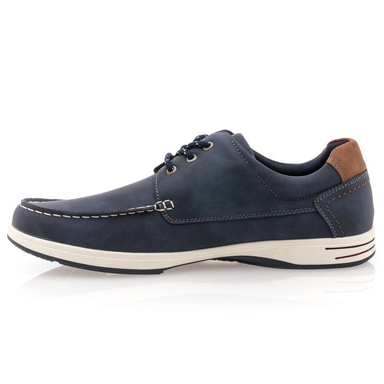 Blaue Herren-Loafer/Bootsschuhe
