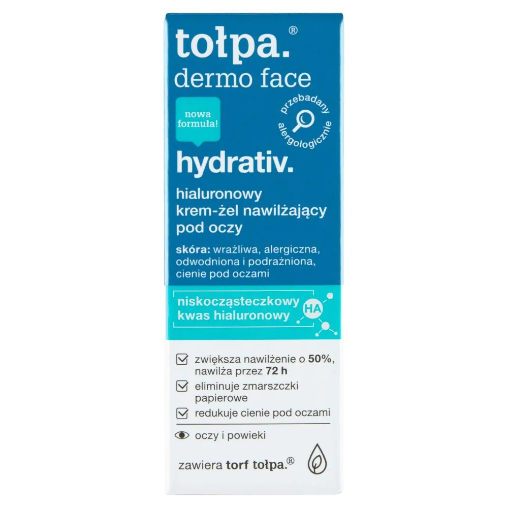 Tołpa Hydrativ Nawilżający krem-Żel Odprężający pod oczy