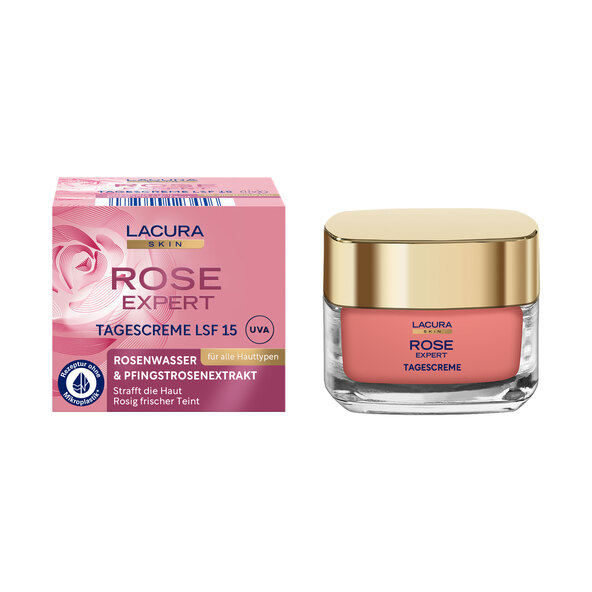 Îngrijire facială Rose Beauty, set de 3 (2 x 50 ml, 1 x 30 ml = 130 ml)