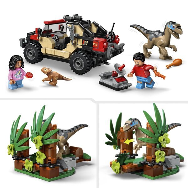 LEGO Jurassic World 76972 Visureigis Raptorontsnapping<br>