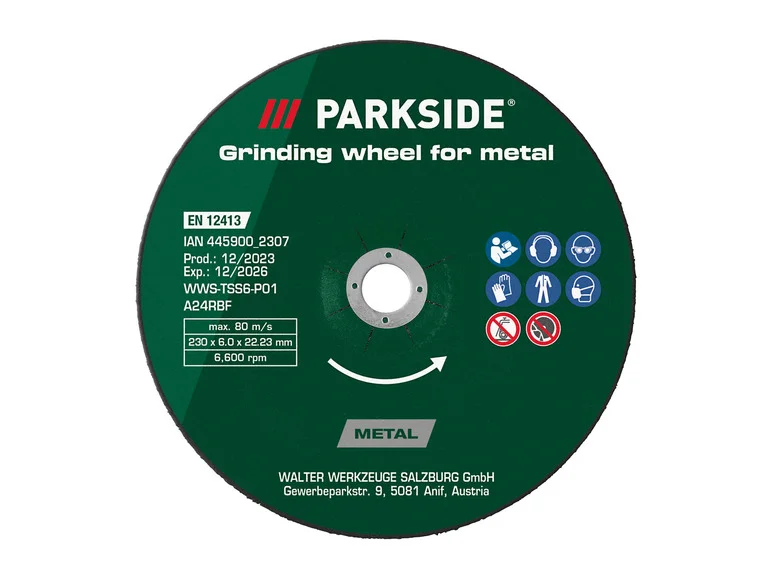 PARKSIDE® Zestaw skjæreskive, avgradingsskive, diamantskjæreskive, Ø 230 mm