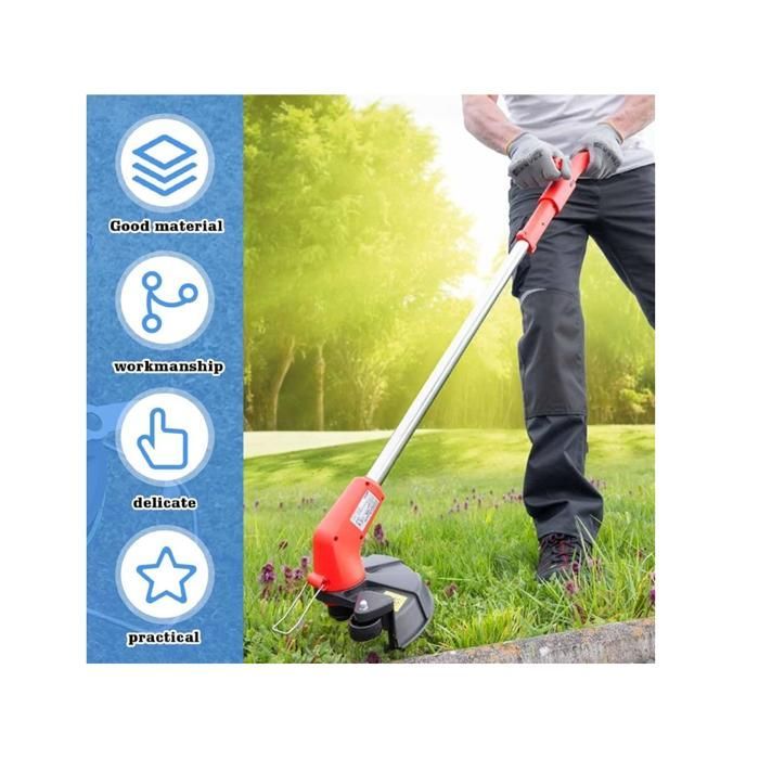 Lot de 12 Lame Débroussailleuse Lames de Rechange en Métal Coupe-Bordure électrique Lame en Métal pour Jardins Fermes Défrichements