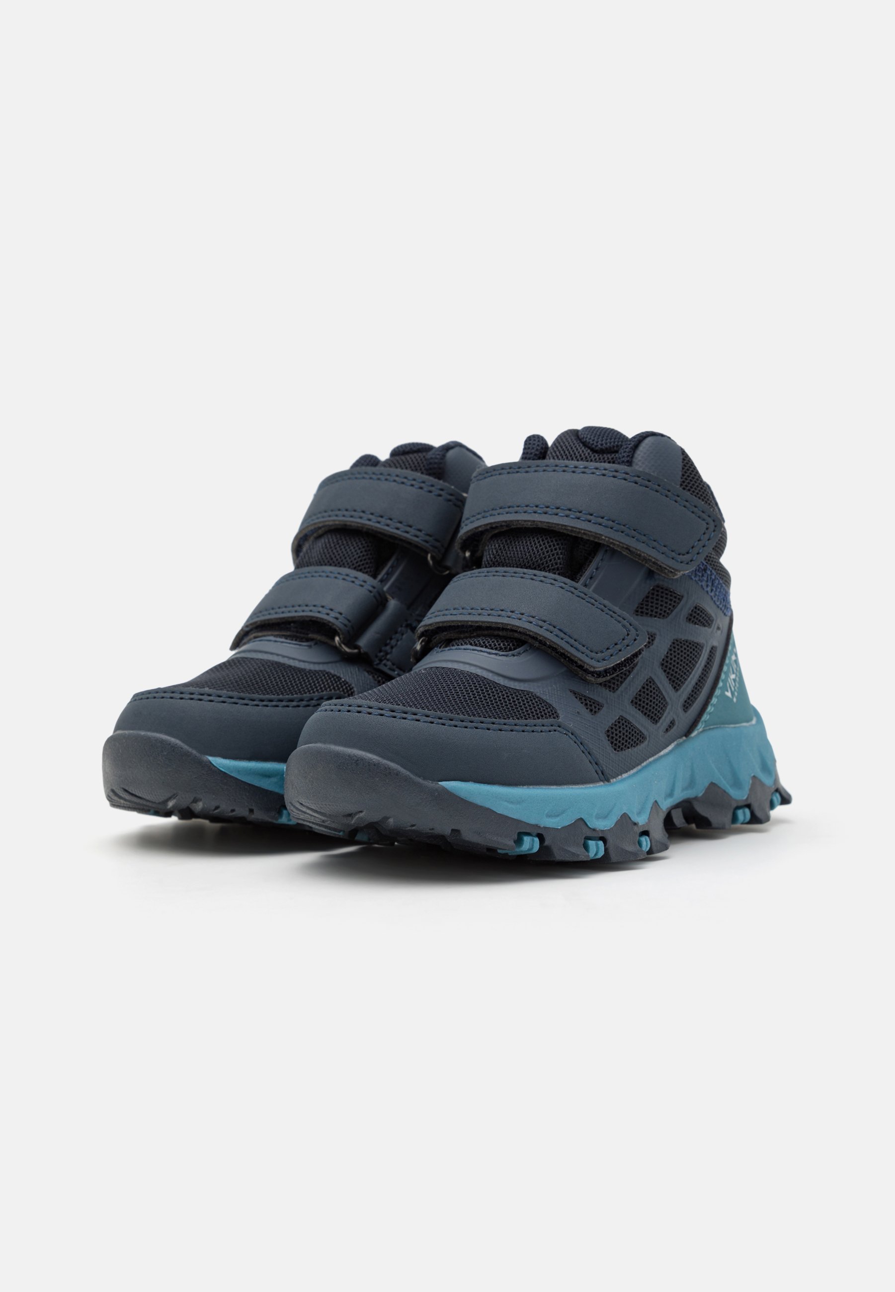 Viking TRACK MID WP UNISEX - Hoge sneakers - marineblauw/denim