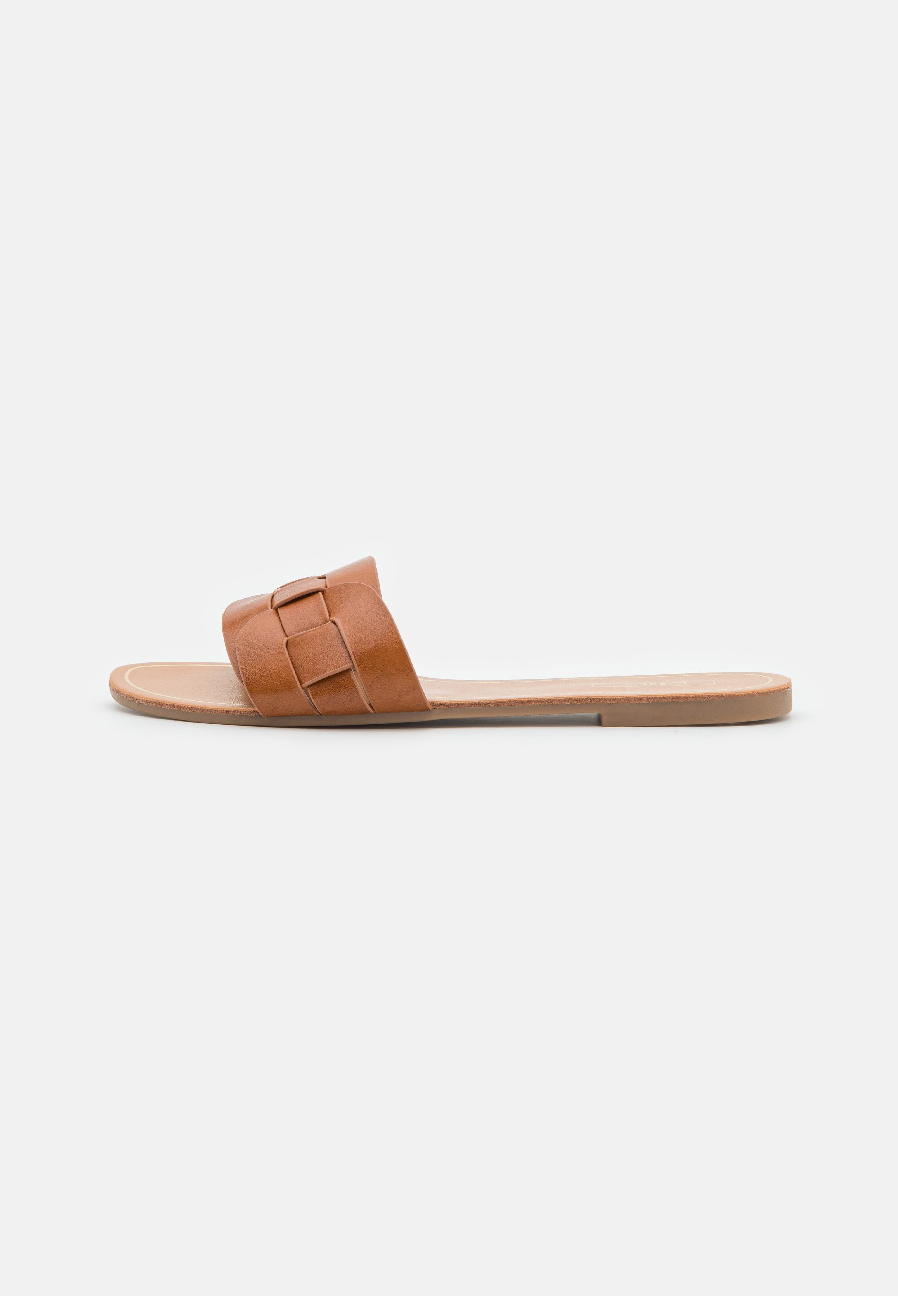 ONLY SHOES ONLFELI - Pantoletten - Cognac
