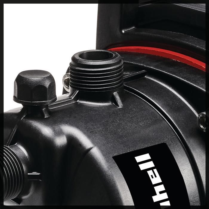 Einhell Pompe d’arrosage GC-GP 6538 (650 W, Hauteur de refoulement 36 m, Câble d‘alimentation 1,4 m)