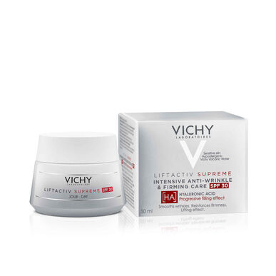 Vichy Liftactiv Supreme dieninis kremas nuo senėjimo SPF30, apsaugantis nuo UVA/UVB spindulių, 50 ml