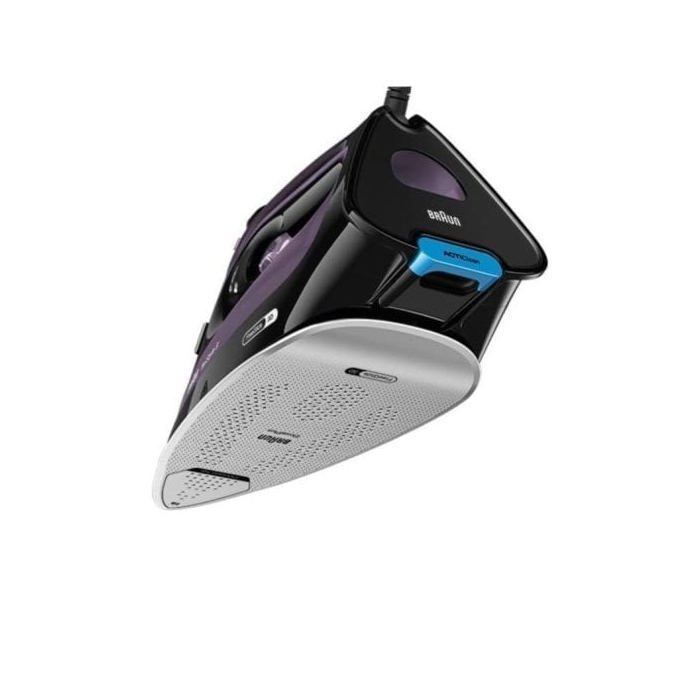 Plancha de vapor Braun SI9661VI 3100W ActiClean iCare FreeGlide 3D 330ml Violeta