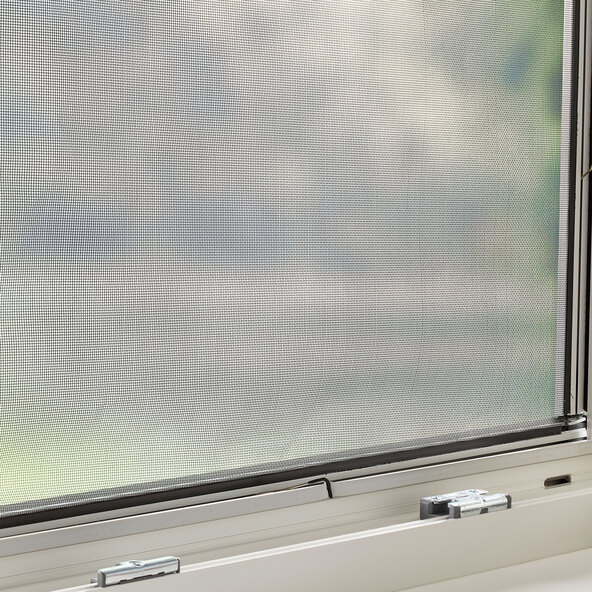Rodent protection window, 100 x 60 cm, white
