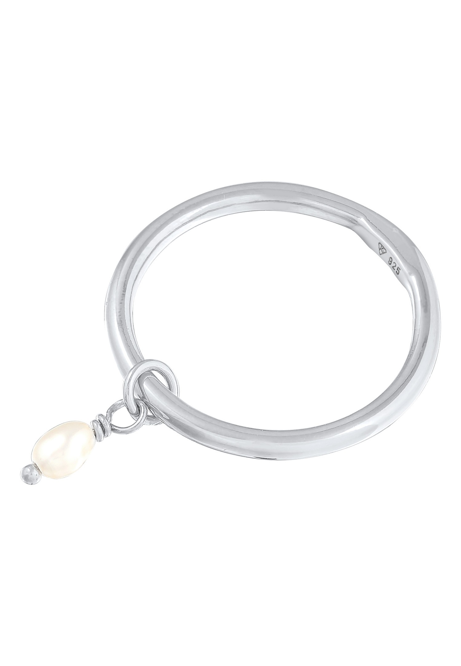 Elli Femmes Pile Basique avec Perle de Culture d'Eau Douce en Argent Sterling 925