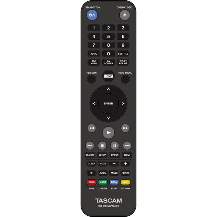 Tascam BD-MP1MKII lecteur multimédia et Blu-ray