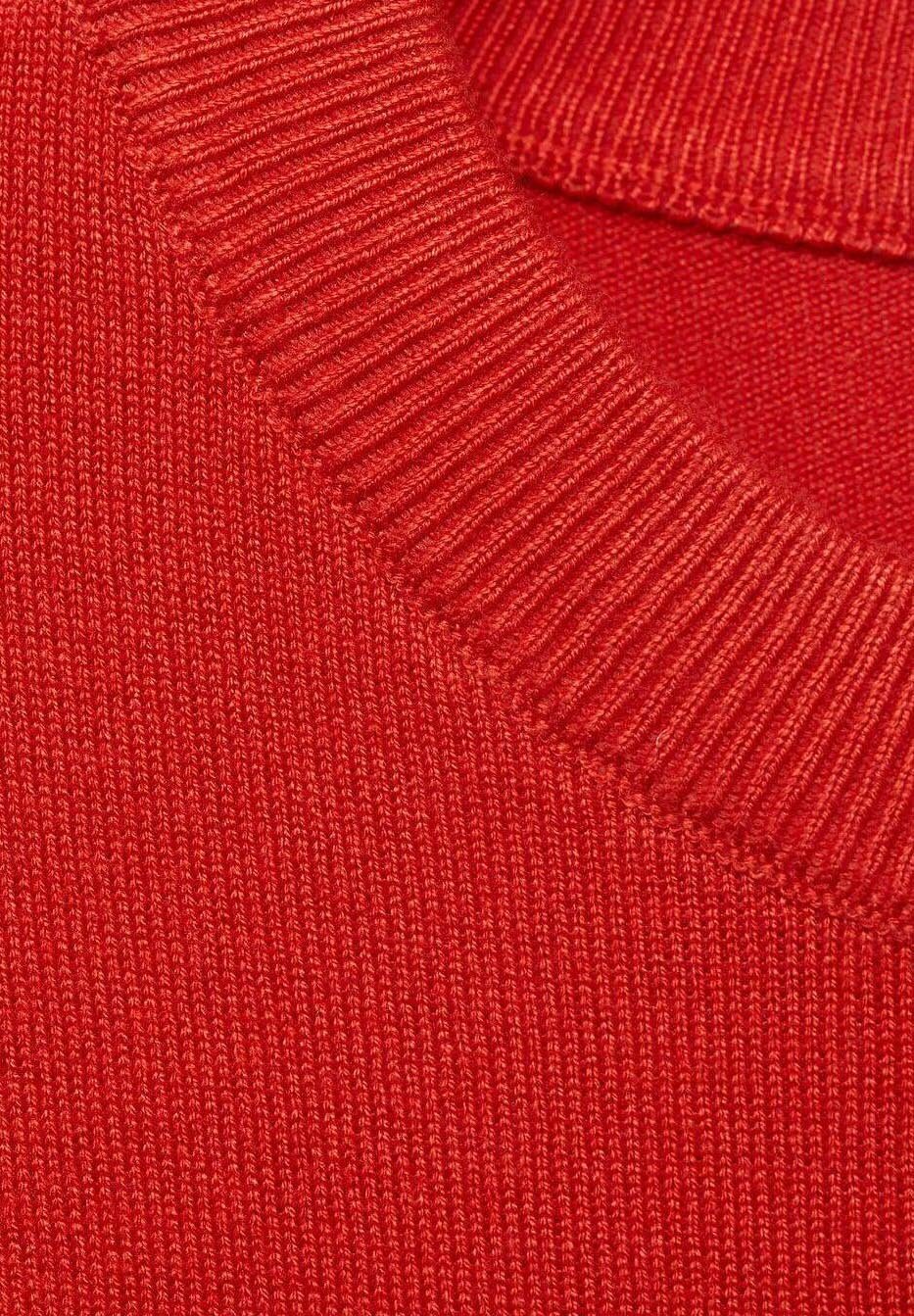 Mango Blouse met korte mouwen - rood