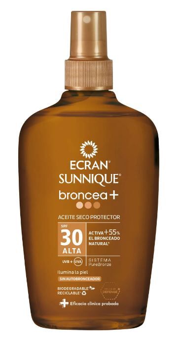 Bronzery Sunnique Silky Mist Protective Dry Oil Carrot