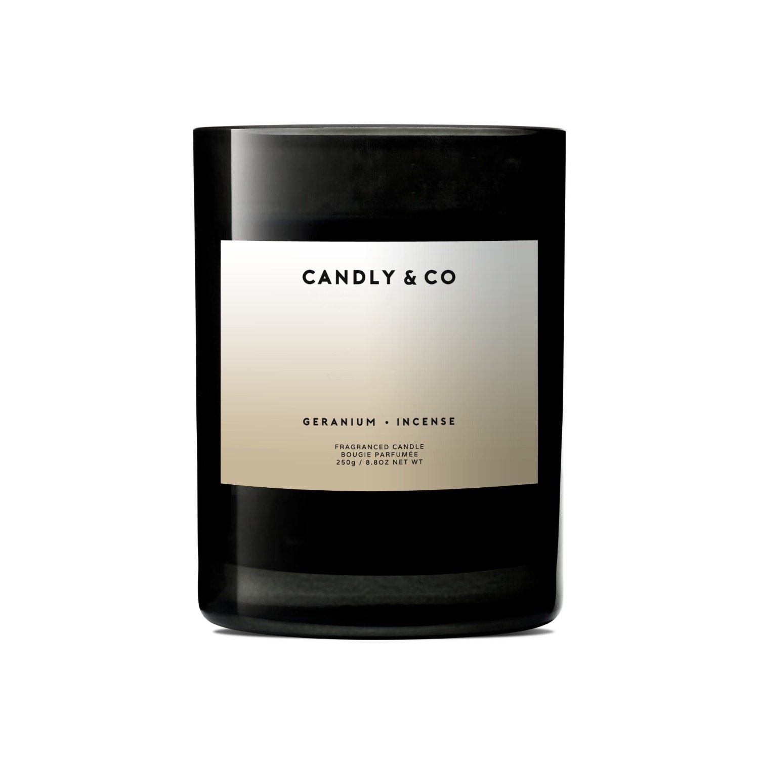 Candly&Co Bougie No. 1 Géranium/Encense