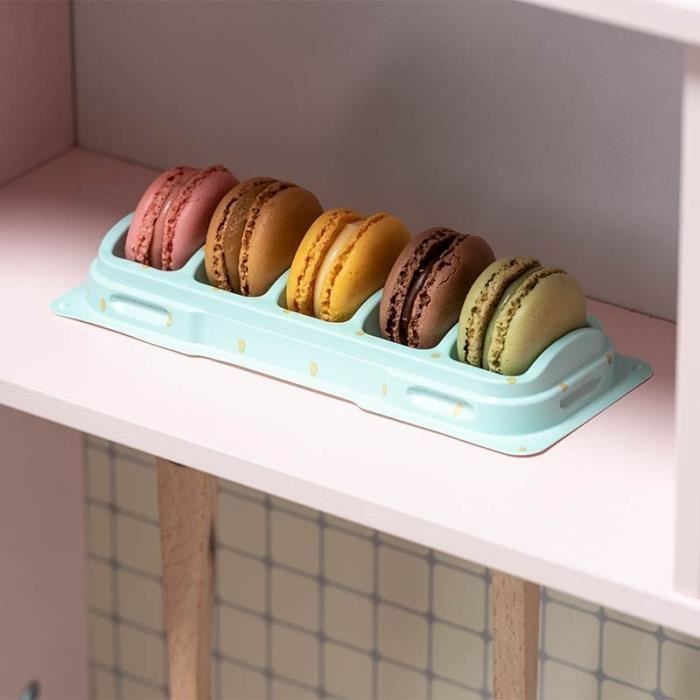 Cuisine en bois - Rose - Pour enfants - 95x32x103cm - Accessoires inclus