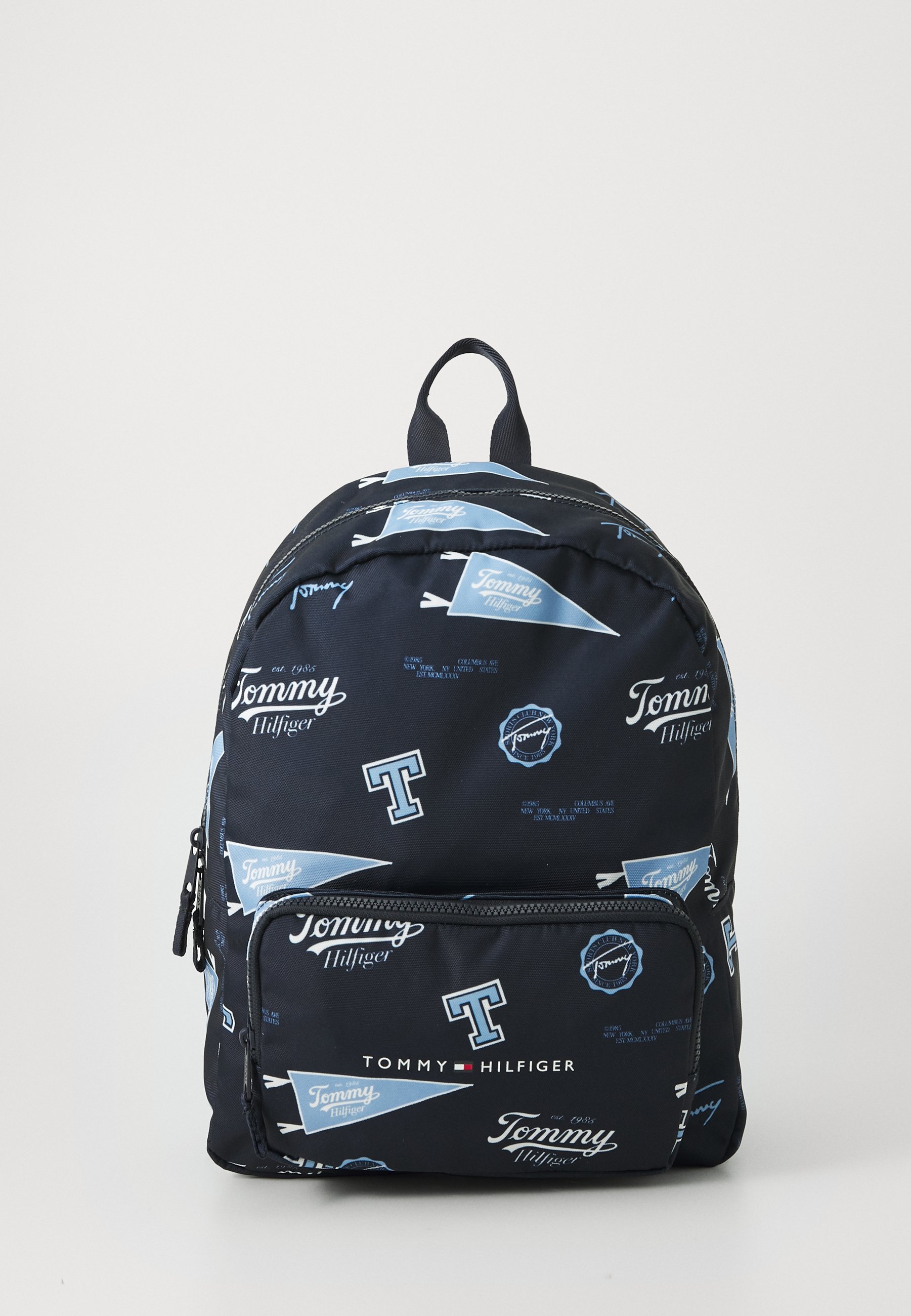 Tommy Hilfiger UNISEX - Schultasche - Weltraumblau mit Allover-Print