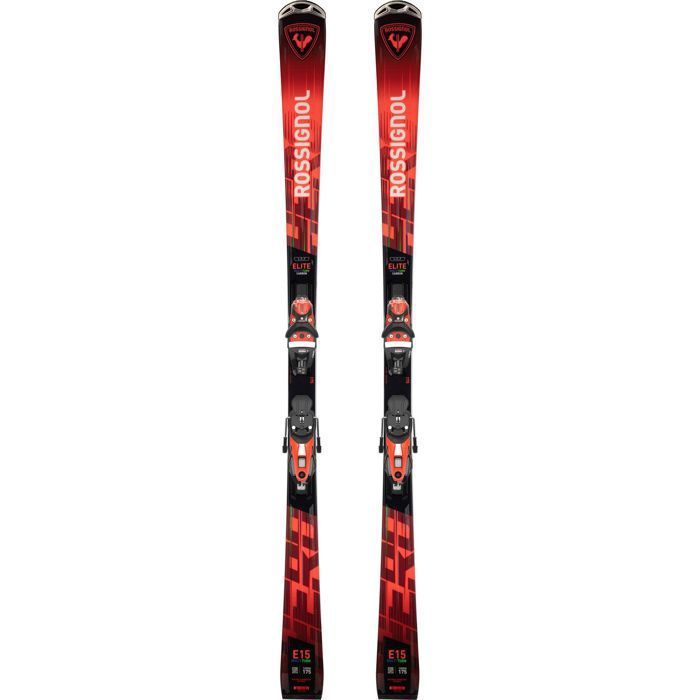 Pack Ski Rossignol Hero Elite Mt Ca Konect + Fixations Nx 12 Konect Gw Rouge Homme