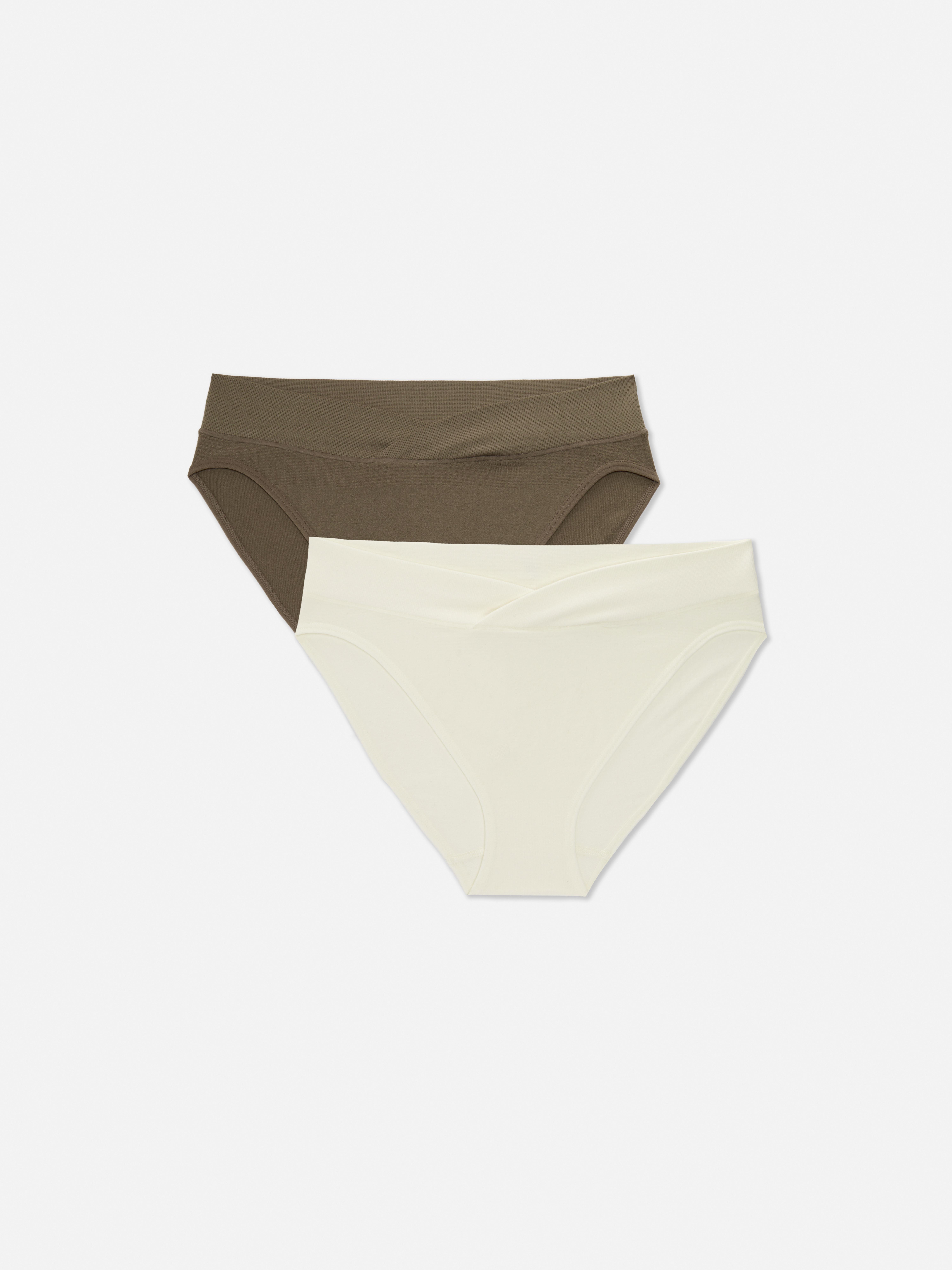 Slip sportivi elasticizzati, set da 2 Due slip sportivi con elastico in vita incrociato e tessuto extra elasticizzato