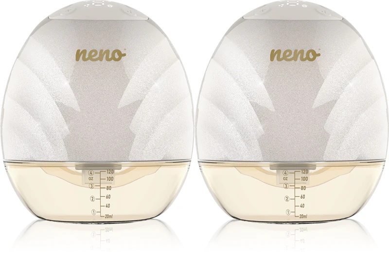 Črpalka za prsi NENO Perla Twin z dvojnim prostoročnim delovanjem