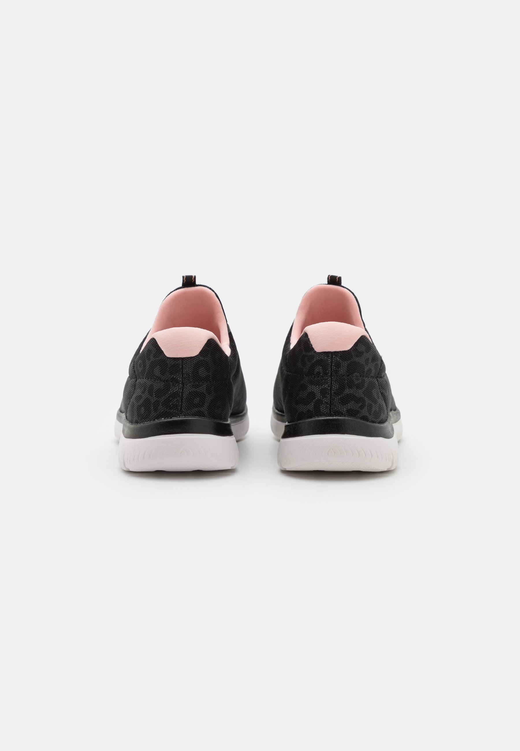 Skechers Sport SUMMITS - Slip-ons - zwart/roségoud