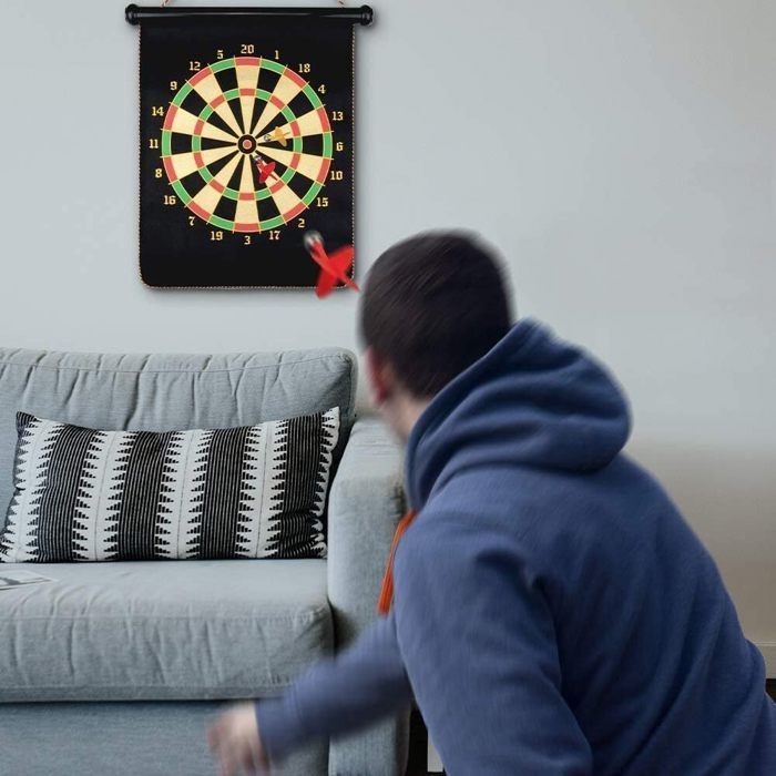 Juego de dardos - Dardos - Diana Nerf - Diana magnética de Ø38cm - Seguro para niños y adultos