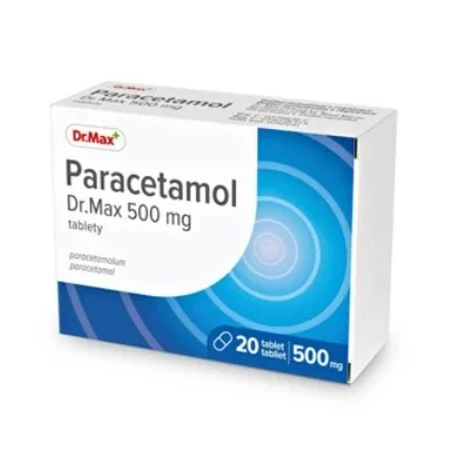 DR. MAX Dr. Max Paracetamol 20 antipyretických tablet