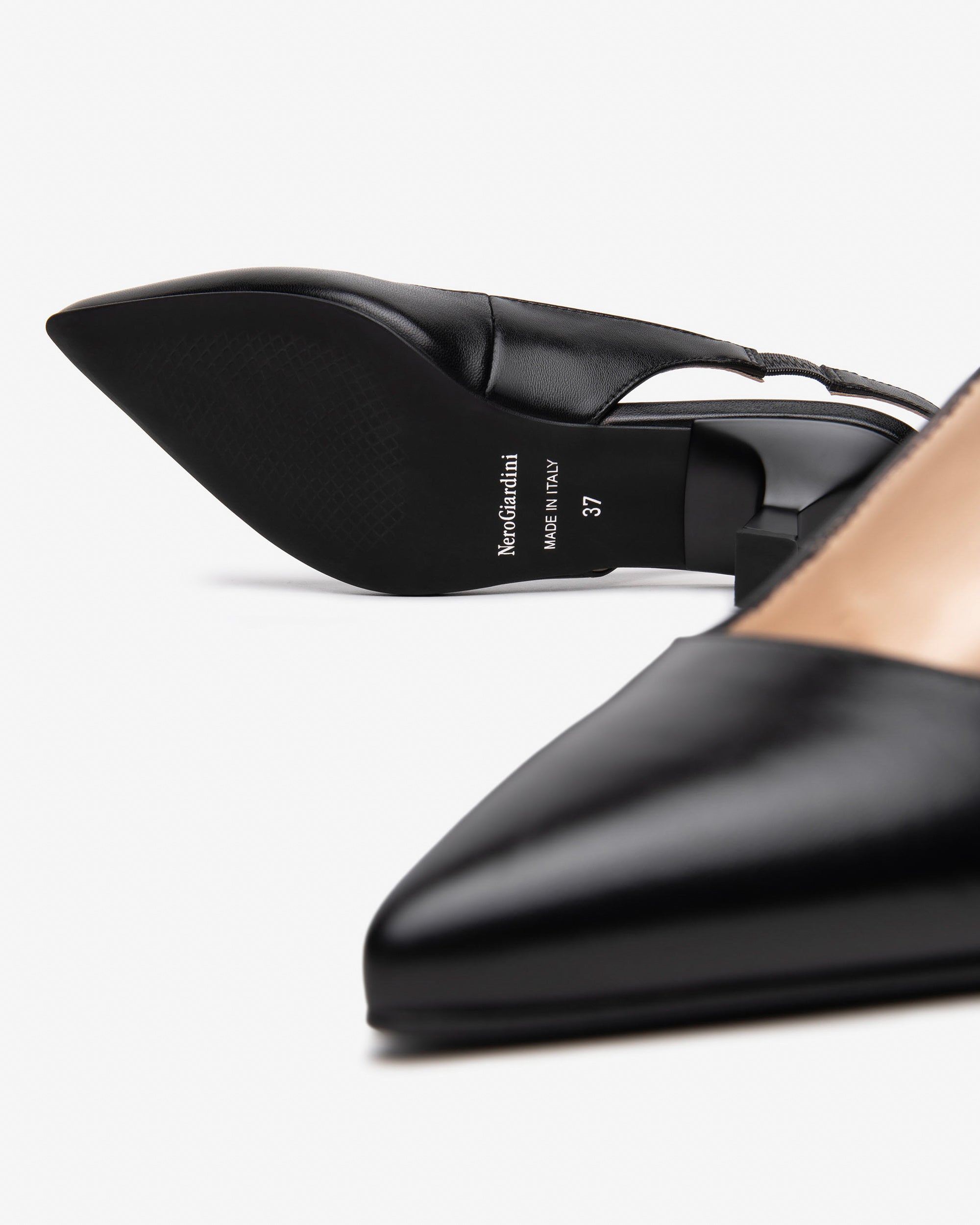 Damen-Slingback aus Leder