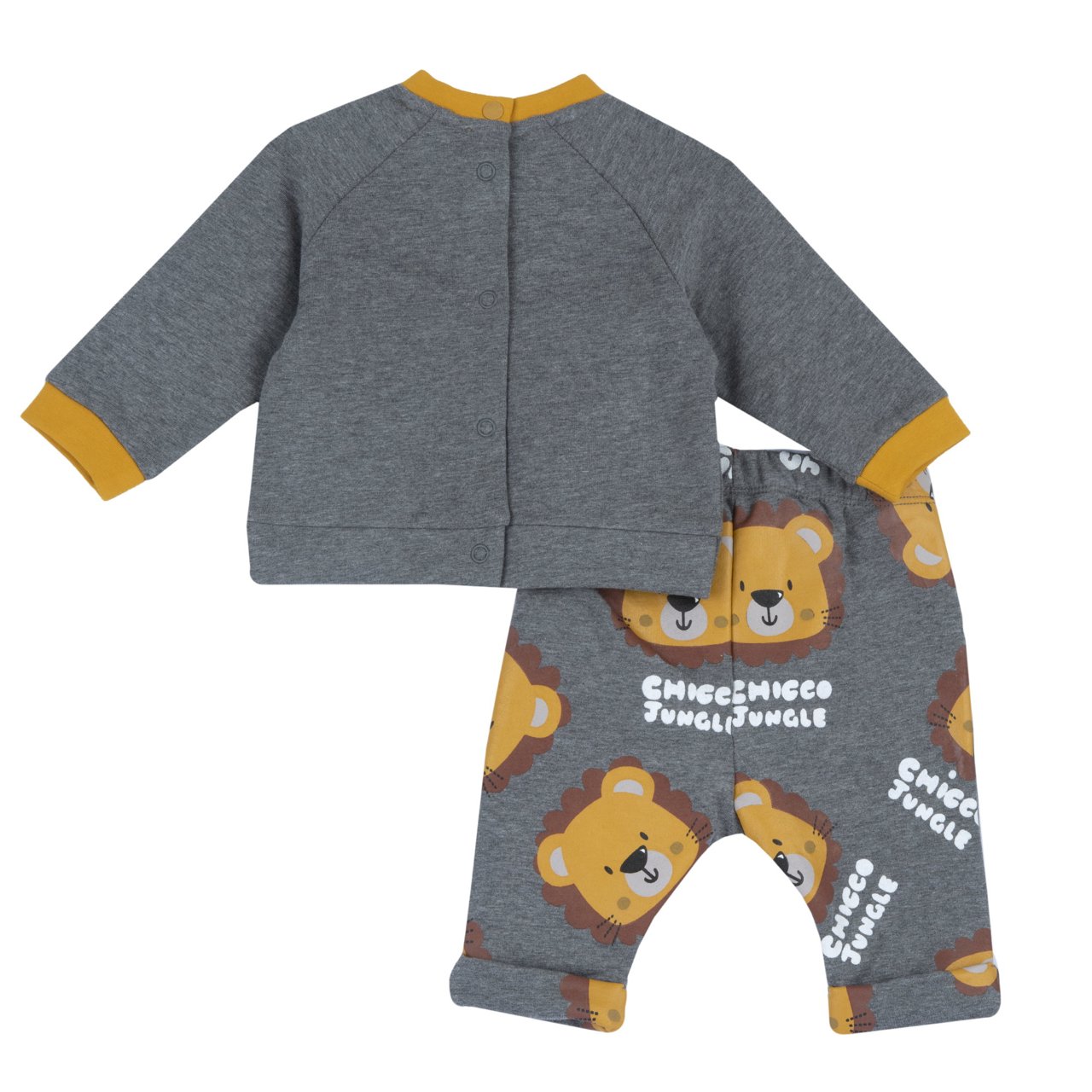 Löwen-Sweatshirt und Hosen-Set