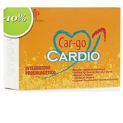 CAR-GO Cardio, suplemento alimentar para doenças cardiovasculares, 20 sachês.