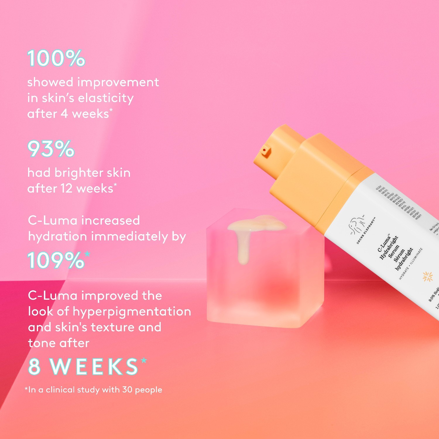 Drunk Elephant Vitamin C Serum C-Luma™ Hydrabright serums – 30 ml