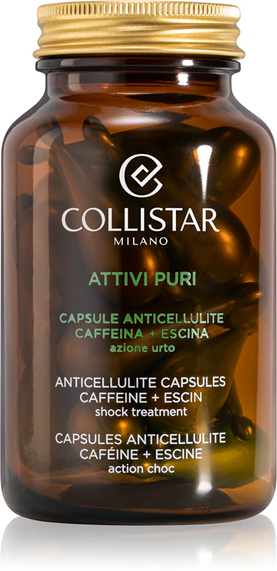 Collistar Attivi Puri Anticellulite Cafeïne+Escin capsules met cafeïne voor cellulitis